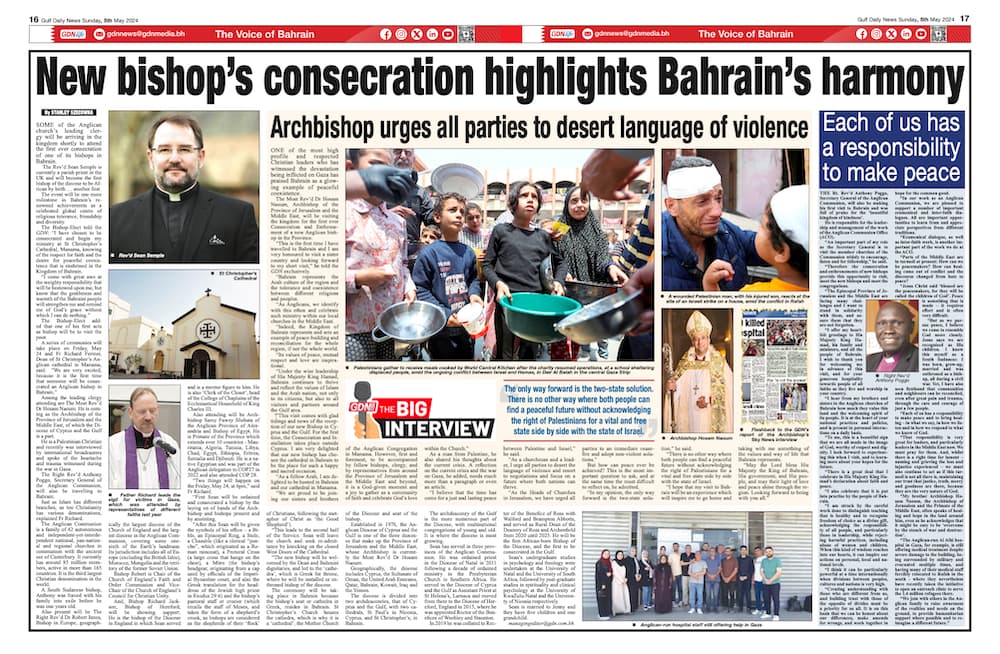 Read more about the article Gulf media look ahead to Consecration of new Bishop