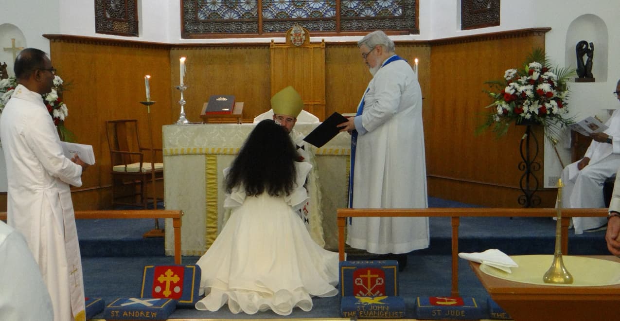 Read more about the article Bishop Sean holds first confirmation service